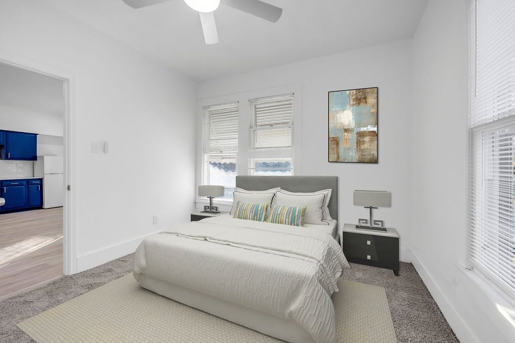 יחידה 4 · חדר שינה - 526 W Munson St, Denison, TX 75020